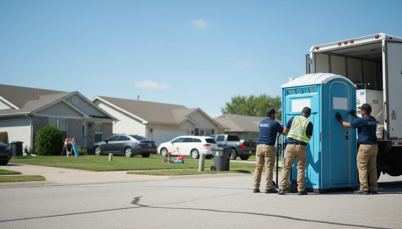 Standard Porta Potty Rentals in Charleston, IL near me